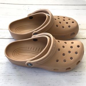 CROCS | Shoes | Crocs Classic Clogs Tannude Color | Poshmark
